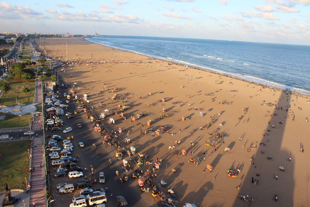 Marina Beach: Beach in Chennai, India