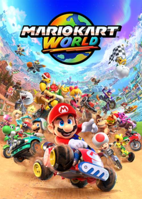 Mario Kart World: 2025 video game