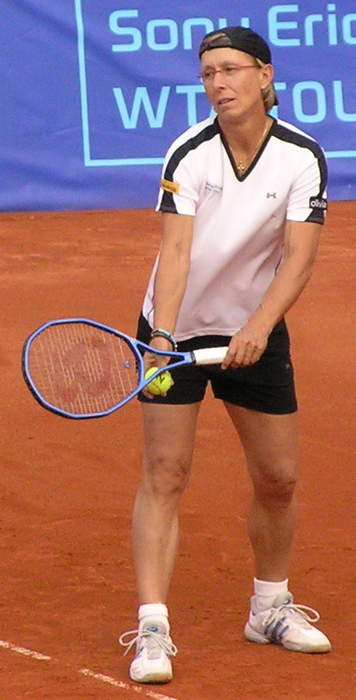 Martina Navratilova: Czech-American tennis player