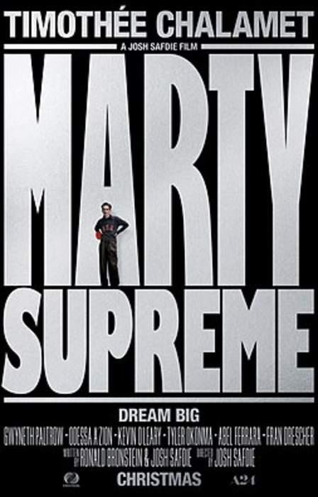 Marty Supreme: American sports film