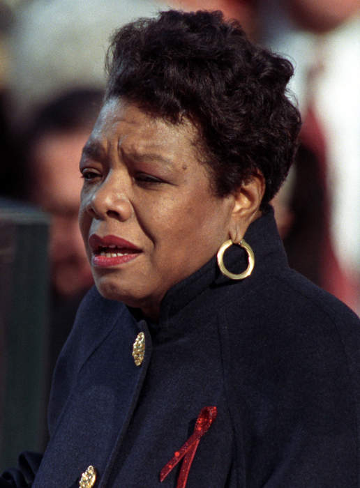 Maya Angelou: American poet, author, and civil rights activist (1928–2014)