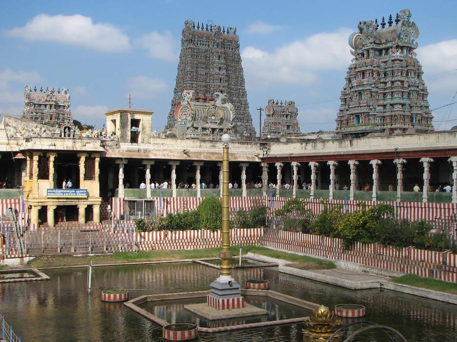 Arulmigu Meenakshi Sundareshwarar Temple: Historic Hindu temple in Madurai, Tamil Nadu, India