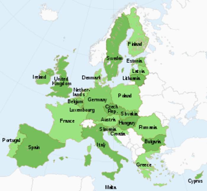 Member state of the European Union: State that is a participant in the treaties of the European Union (EU)