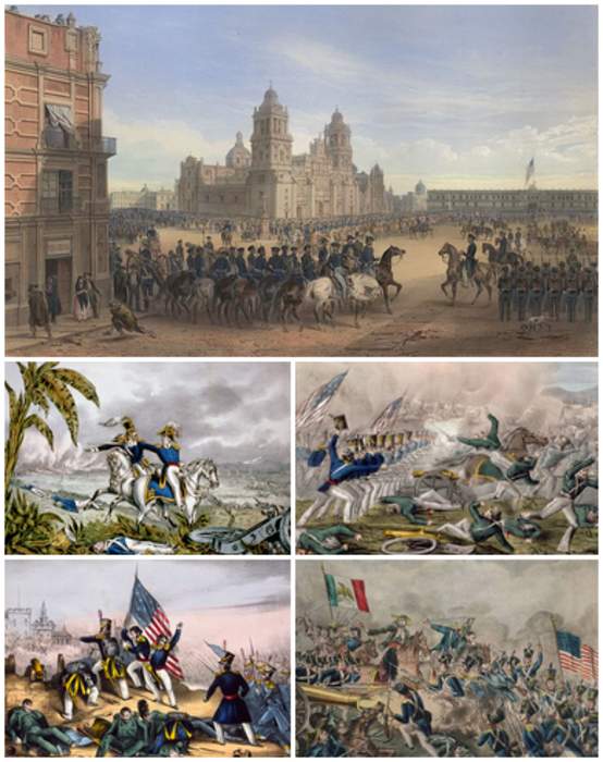 Mexican–American War: Armed conflict between the United States and Mexico from 1846 to 1848