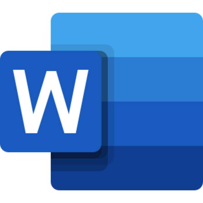 Microsoft Word: Word processor