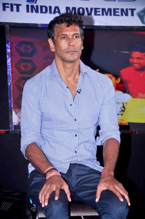 Milind Soman: Indian model, actor, film producer and fitness promoter