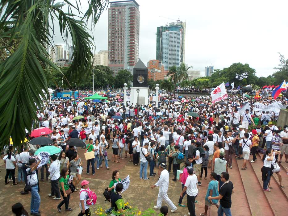 Million People March: Protests in the Philippines calling for the abolition of the entire Pork Barrel fund