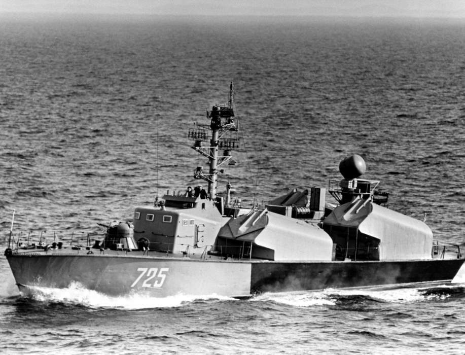 Missile boat: Small warship armed with anti-ship missiles