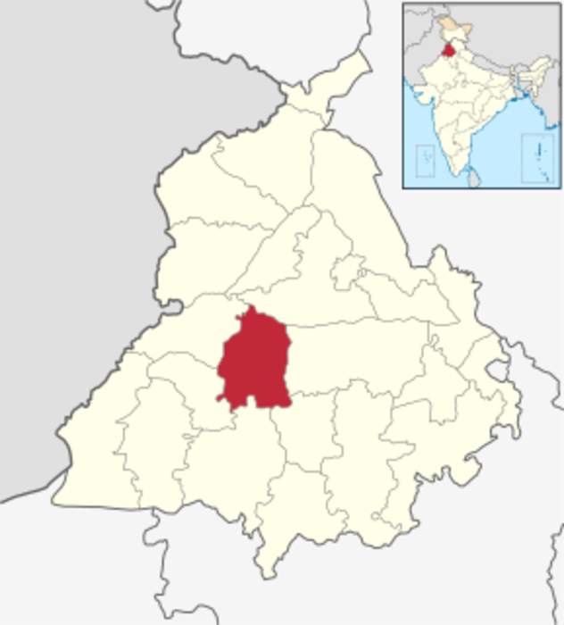 Moga district: District of Punjab in India