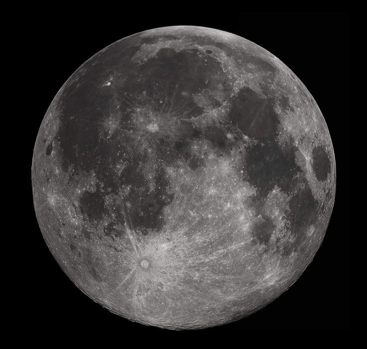 Moon: Natural satellite orbiting Earth