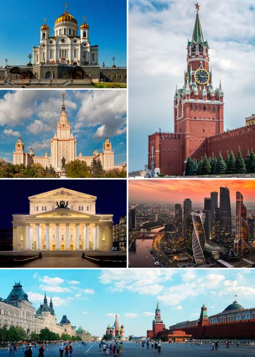 Moscow: Capital and most populous city of Russia