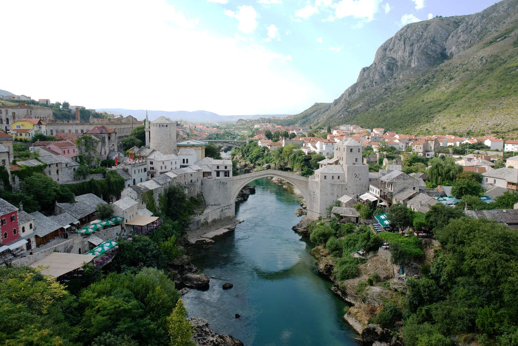 Mostar: City in Federation of Bosnia and Herzegovina, Bosnia and Herzegovina