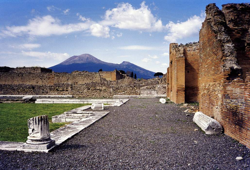 Mount Vesuvius: Active stratovolcano in the Gulf of Naples, Italy