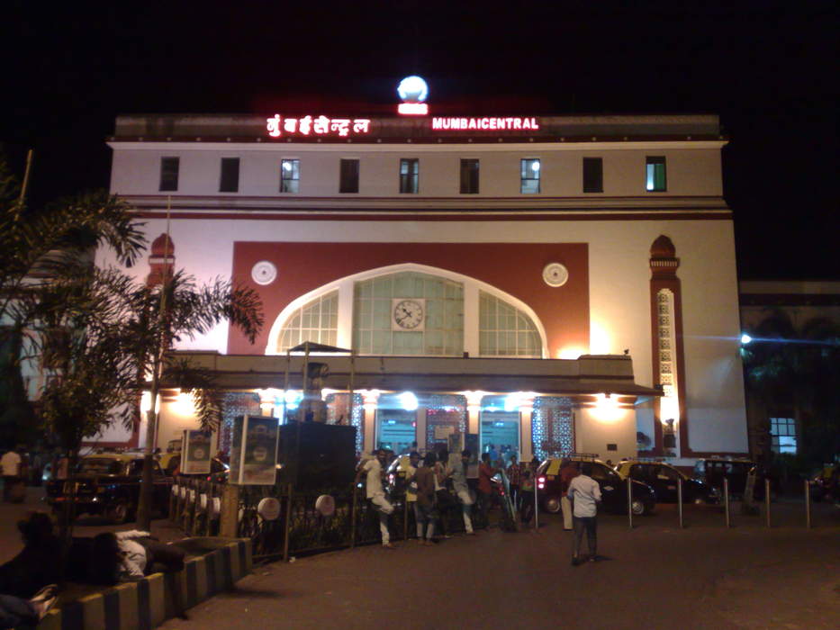 Mumbai Central railway station: Railway station in Mumbai, India