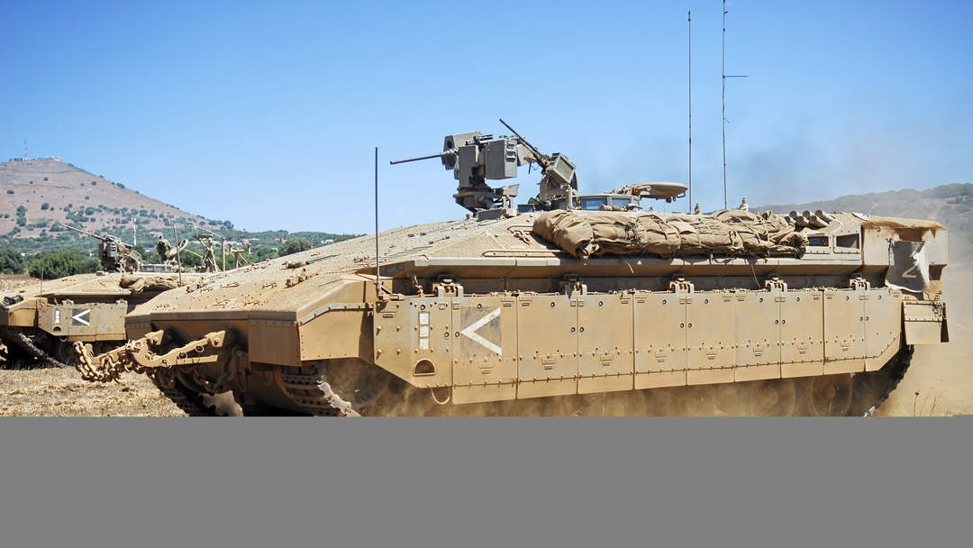Namer: Israeli heavy armoured personnel carrier