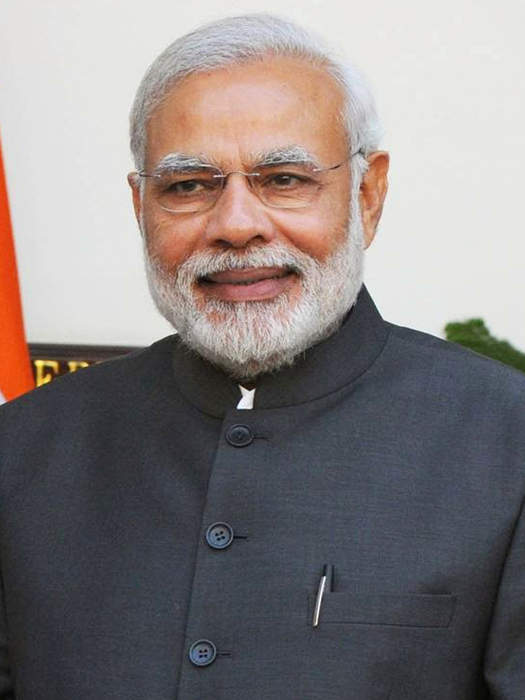 Narendra Modi: Prime Minister of India since 2014 (born 1950)