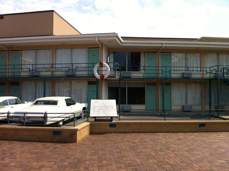 National Civil Rights Museum: Motel that was the site of the assassination of Martin Luther King Jr., now a museum