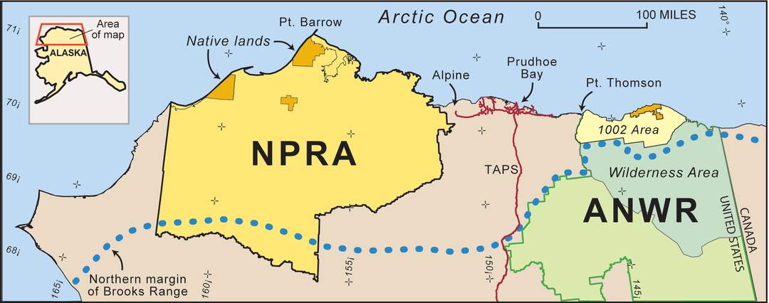 National Petroleum Reserve–Alaska: Largest single piece of public protected land in the United States