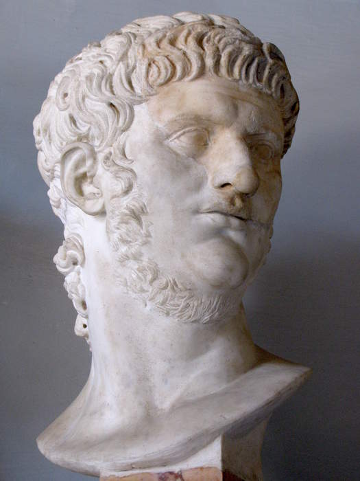 Nero: 5th Roman emperor from AD 54 to 68