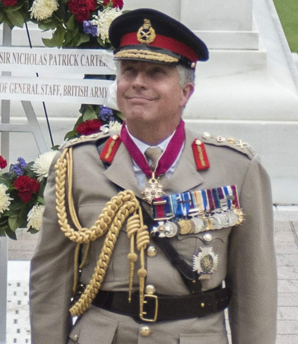 Nick Carter (British Army officer): Kenyan-born senior British Army officer