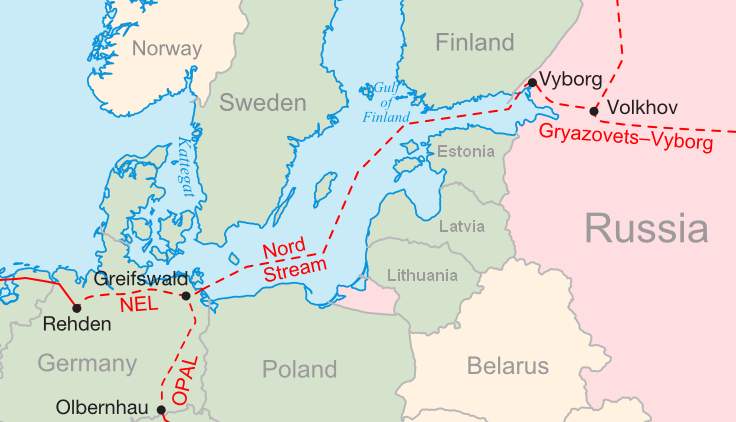 Nord Stream 1: Natural gas pipeline