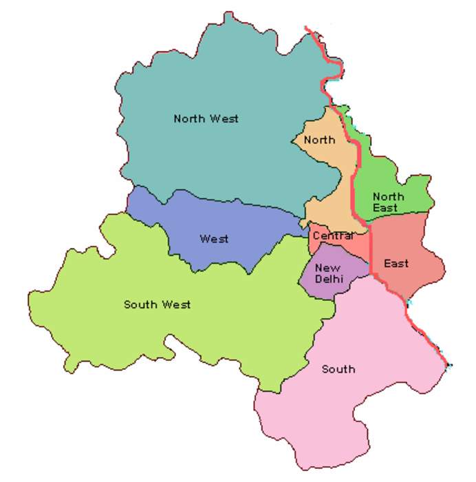 North East Delhi district: District of Delhi in India