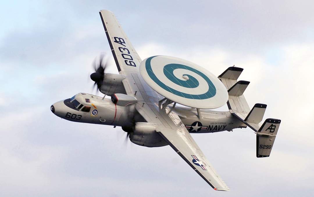 Northrop Grumman E-2 Hawkeye: Airborne early warning and control aircraft