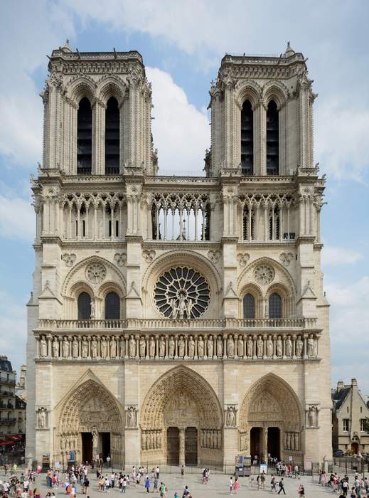 Notre-Dame de Paris: Cathedral in Paris, France built 1163–1345