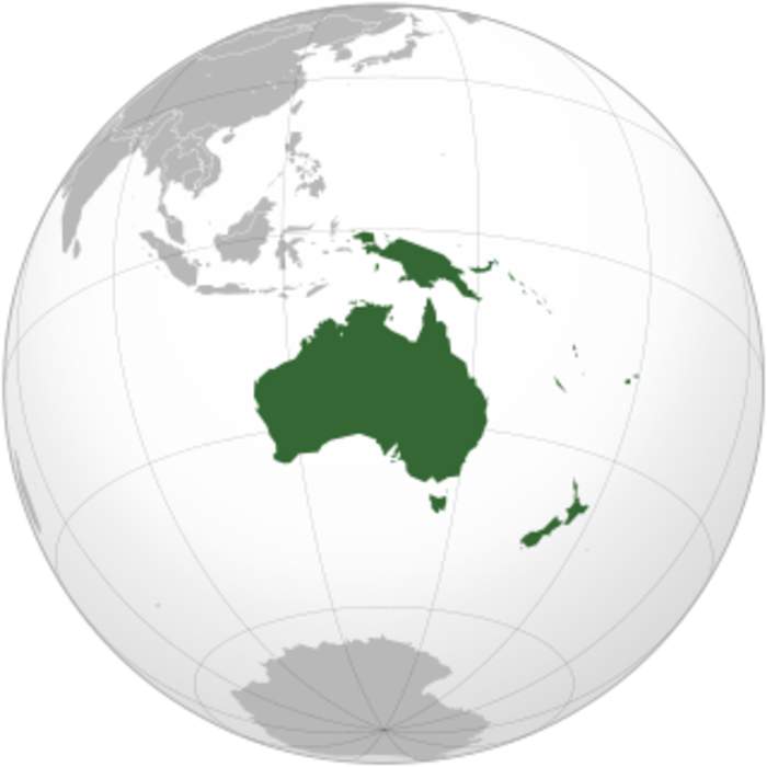 Oceania: Geopolitical region and sometimes considered continent, comprising Australasia, Melanesia, Micronesia and Polynesia