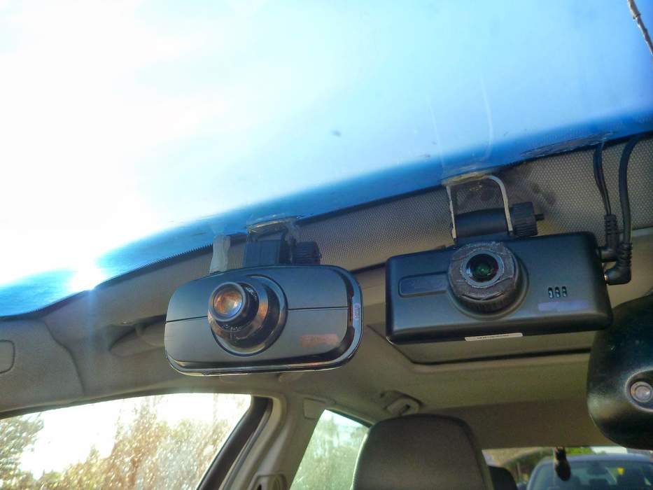 Onboard camera: Camera placed upon a vehicle