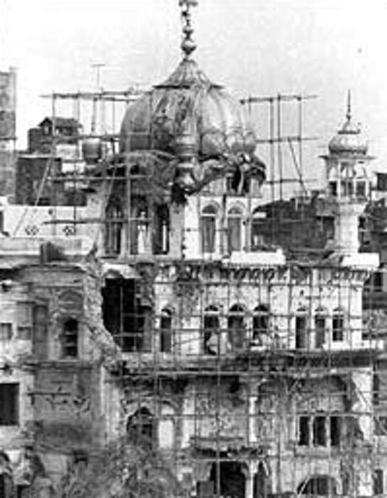 Operation Blue Star: 1984 Indian military operation