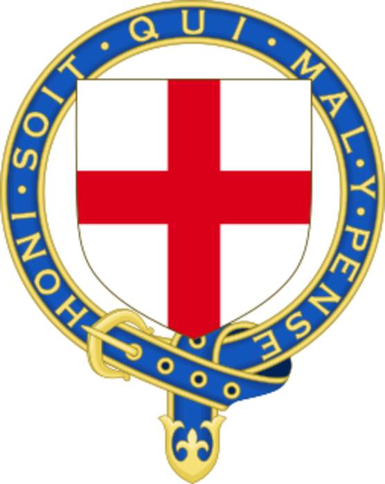 Order of the Garter: Order of chivalry in England