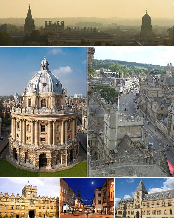 Oxford: City and district in Oxfordshire, England