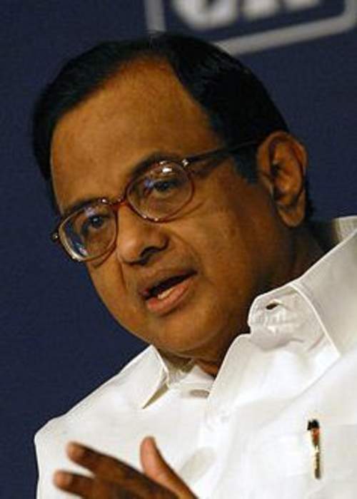 P. Chidambaram: Former Finance minister of India