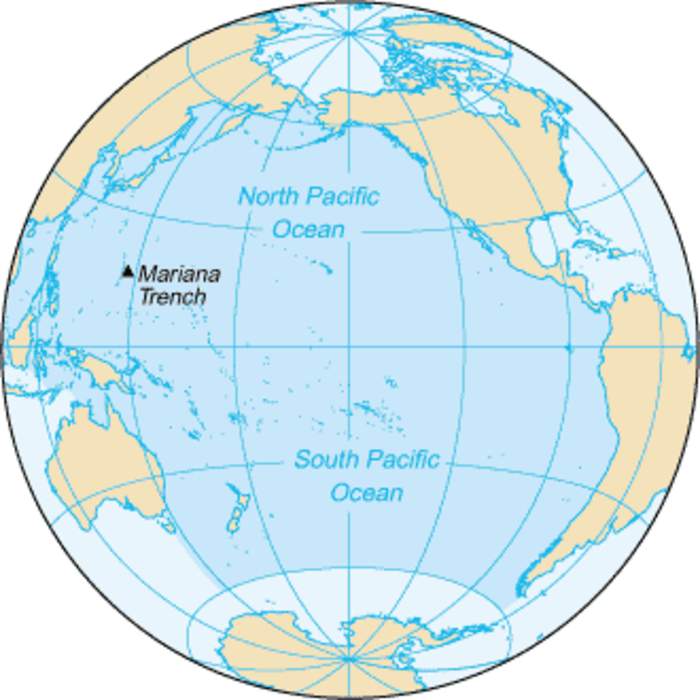 Pacific Ocean: Ocean between Asia, Oceania, and the Americas