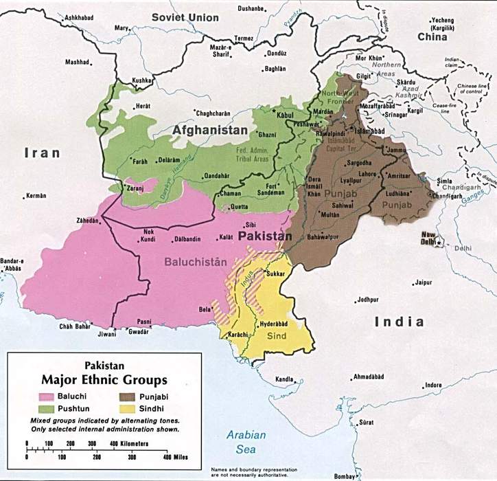 Pashtunistan: Geographic region historically inhabited by the Pashtun people