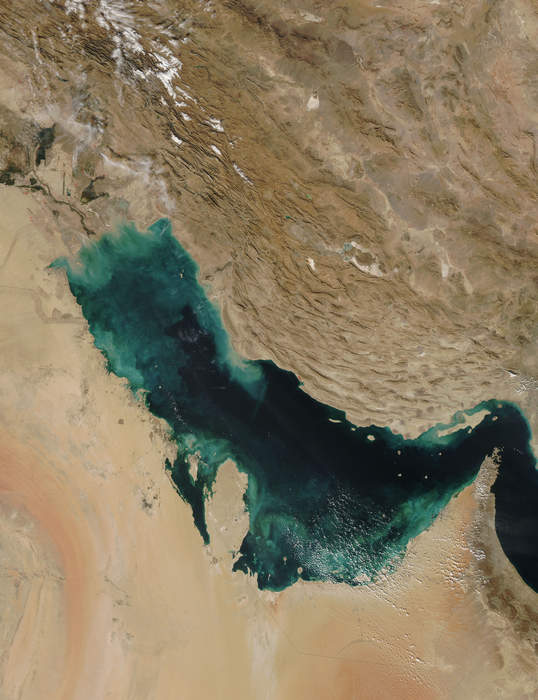 Persian Gulf: Arm of the Indian Ocean in western Asia