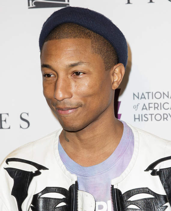 Pharrell Williams: American record producer, singer, songwriter, rapper, and fashion designer (born 1973)