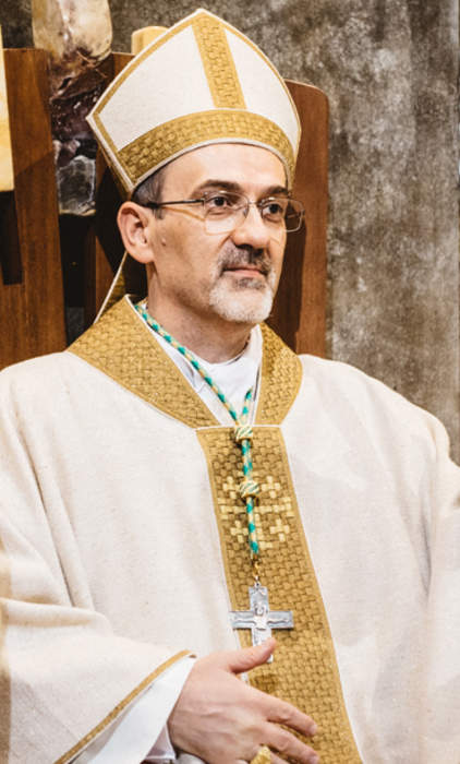 Pierbattista Pizzaballa: Italian prelate of the Catholic Church (born 1965) and Latin patriarch of Jerusalem since 2020