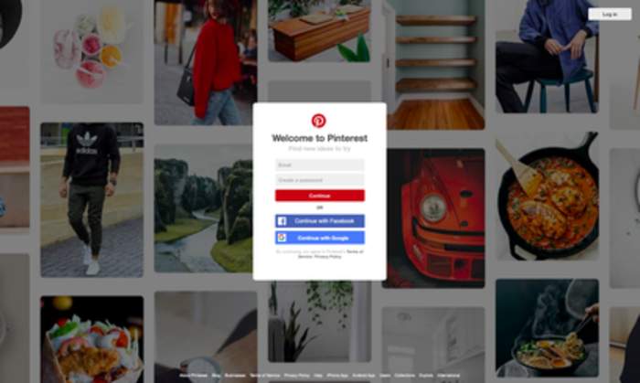Pinterest: American photo sharing and saving website