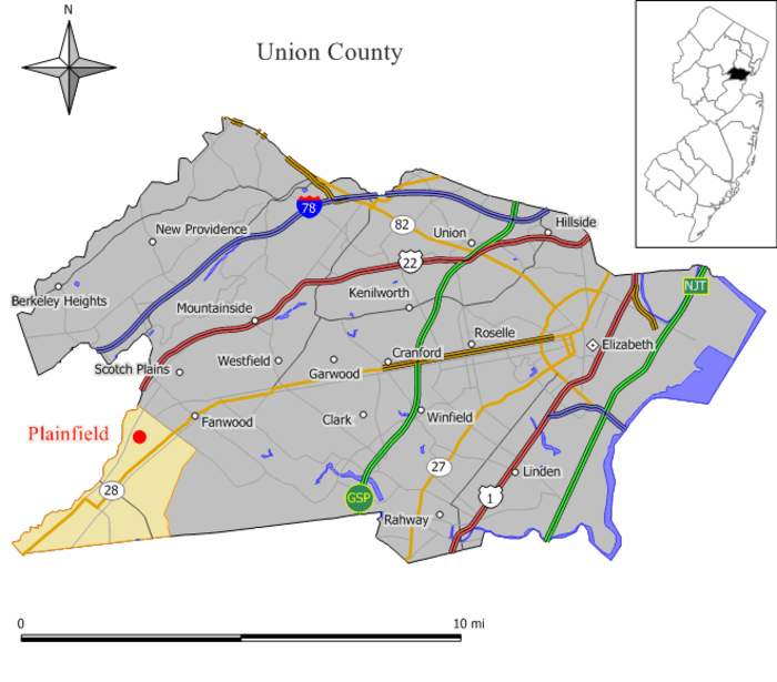 Plainfield, New Jersey: City in Union County, New Jersey, US