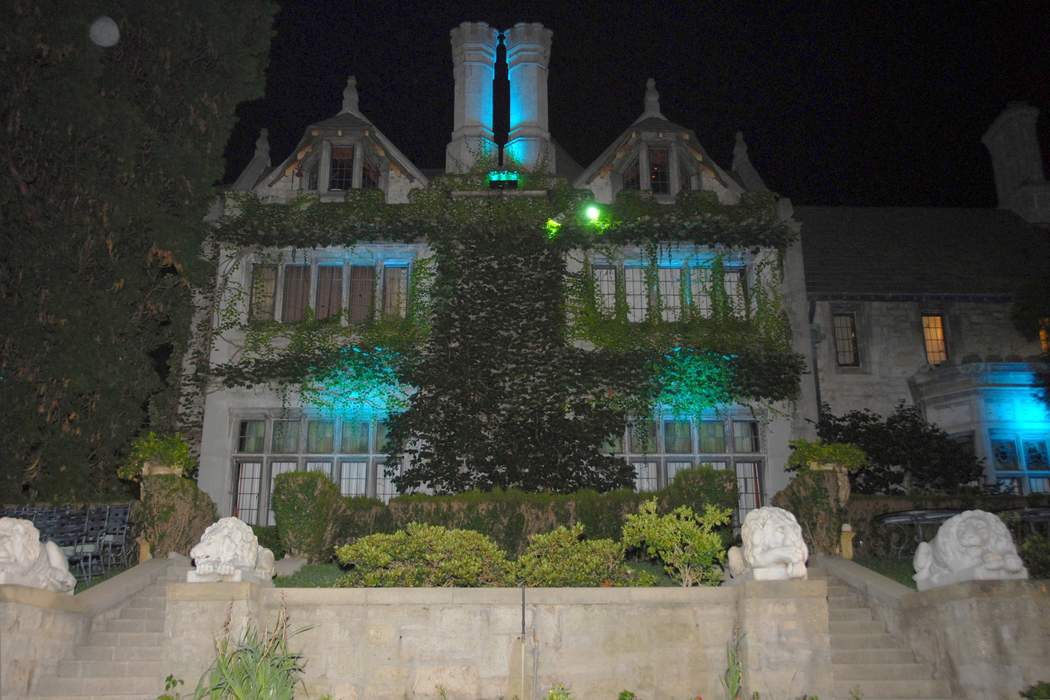 Playboy Mansion: Former home of Playboy magazine founder Hugh Hefner