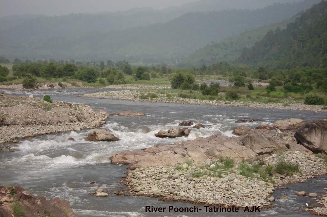 Poonch River: River in India and Pakistan