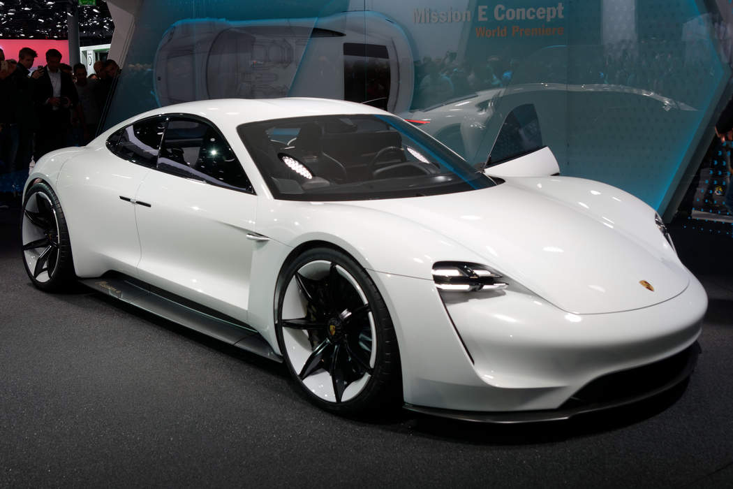Porsche Taycan: All-electric car manufactured by Porsche
