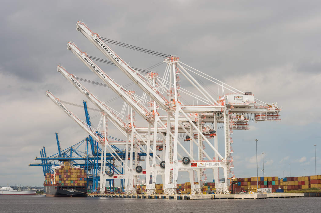 Port of Baltimore: Cargo port in Baltimore, Maryland, US