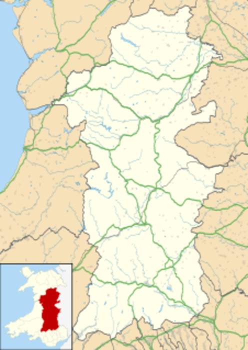 Powys: County and preserved county in Wales