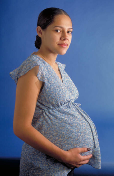 Pregnancy: Time when children develop inside the mother's body before birth