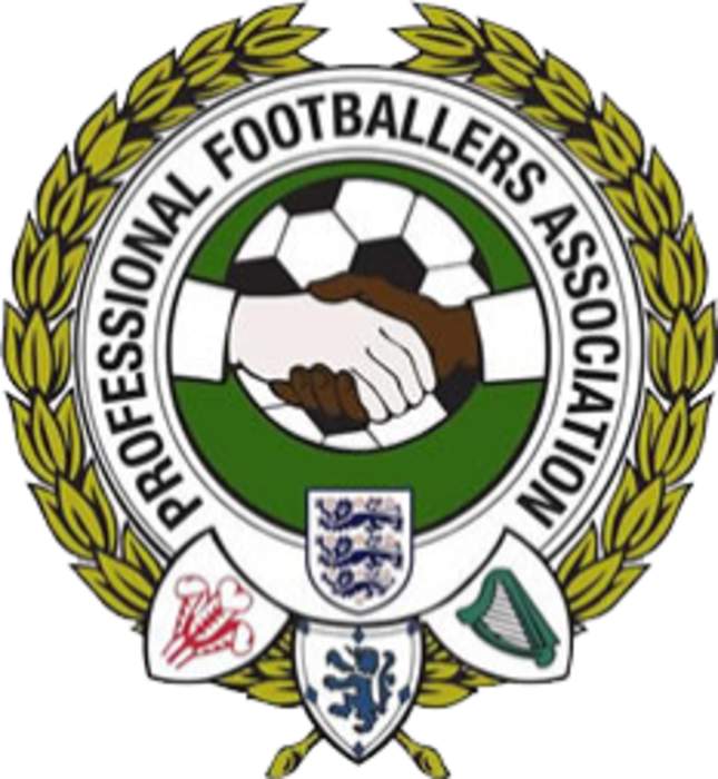 Professional Footballers' Association: English and Welsh association football trade union
