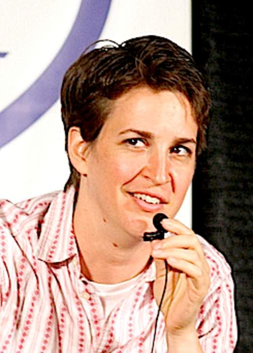 Rachel Maddow: American television news host and political commentator