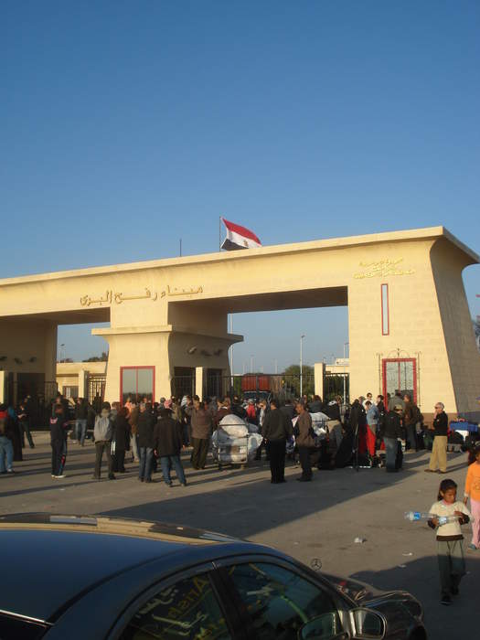 Rafah Border Crossing: Egypt–Palestine border crossing